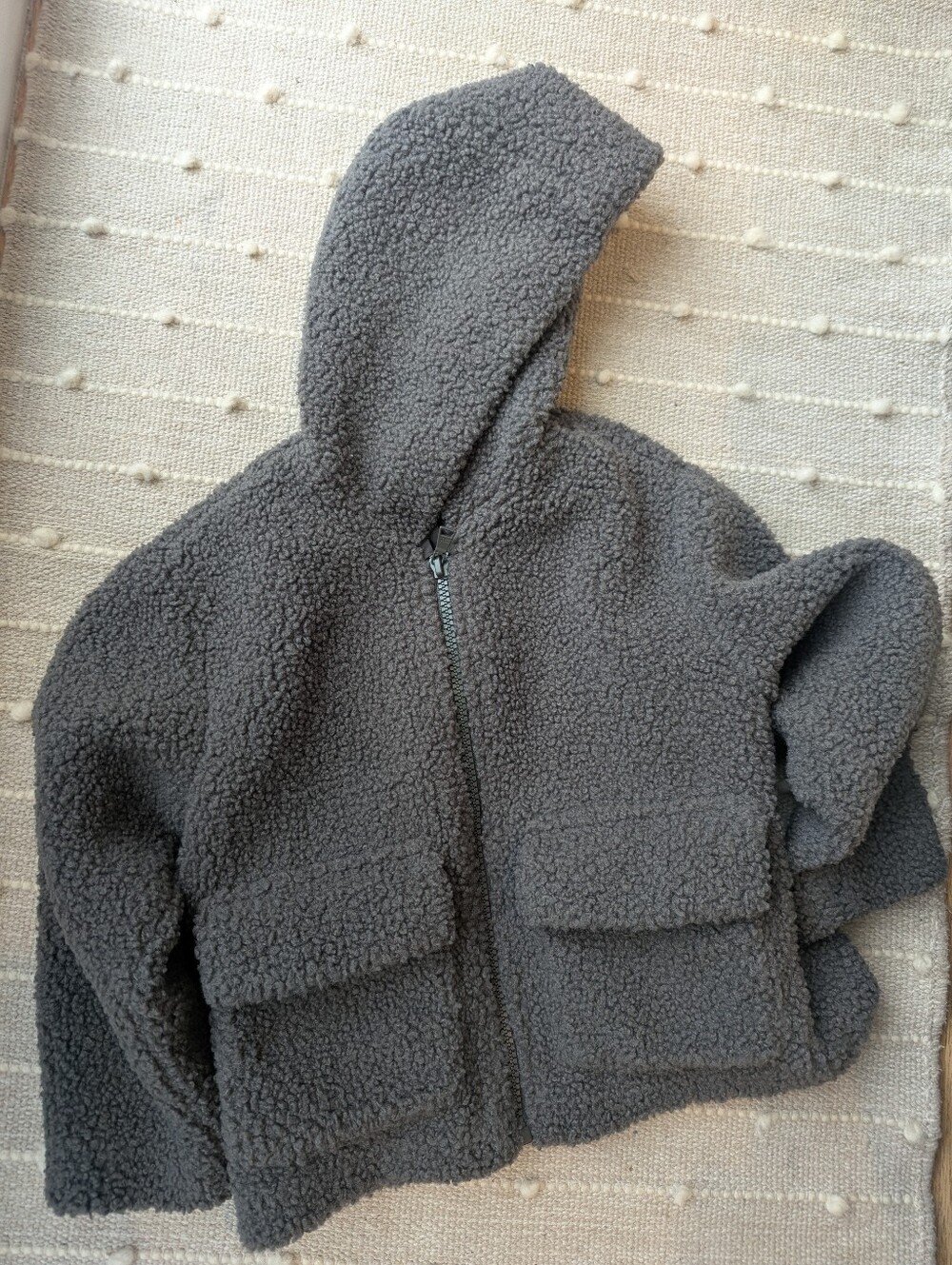 Kids Zara SZ 8 Sherpa Jacket